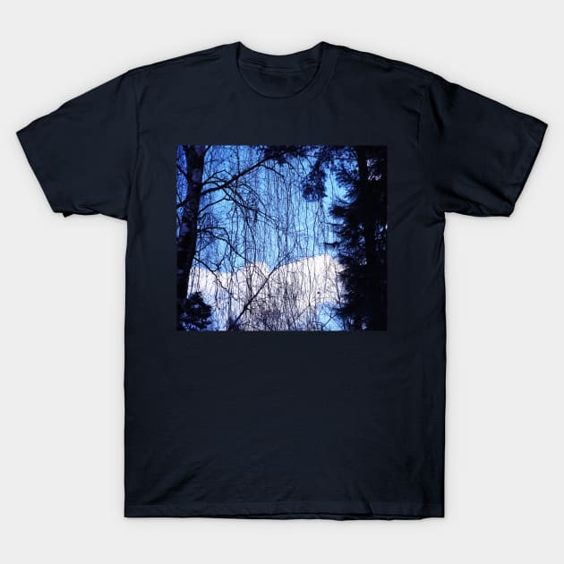 Forest/s blue sky T-Shirt by lausn